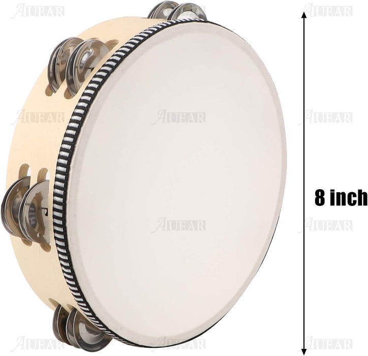 8" Tambourine with Package