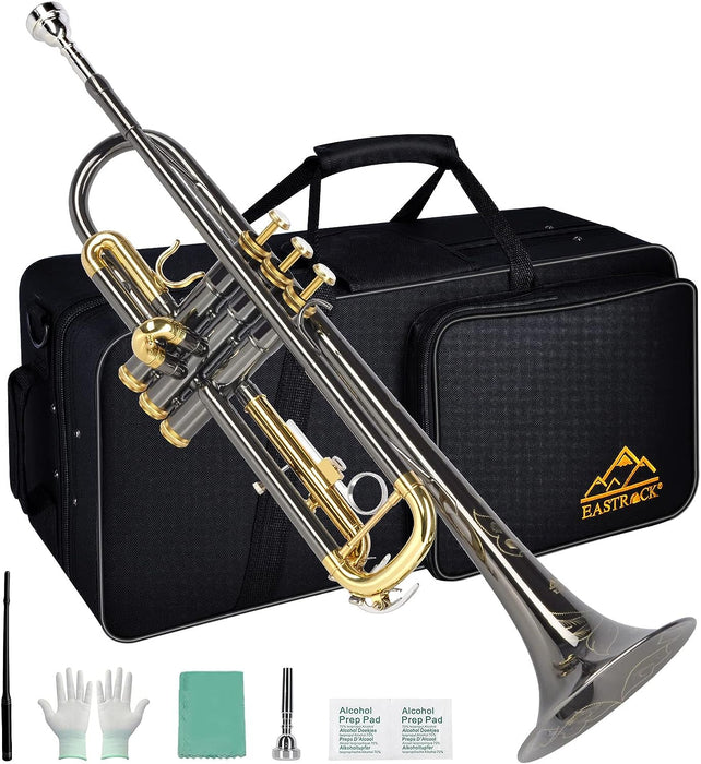 Bb Trumpet with Case, Cleaning Kit and Gloves