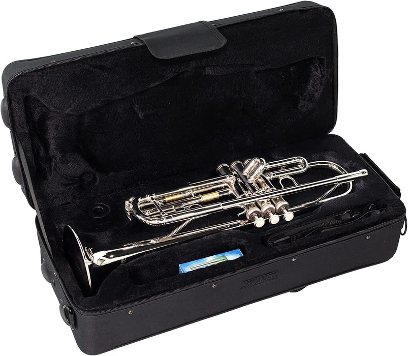 Bb Trumpet with Case, Cleaning Kit, Gloves