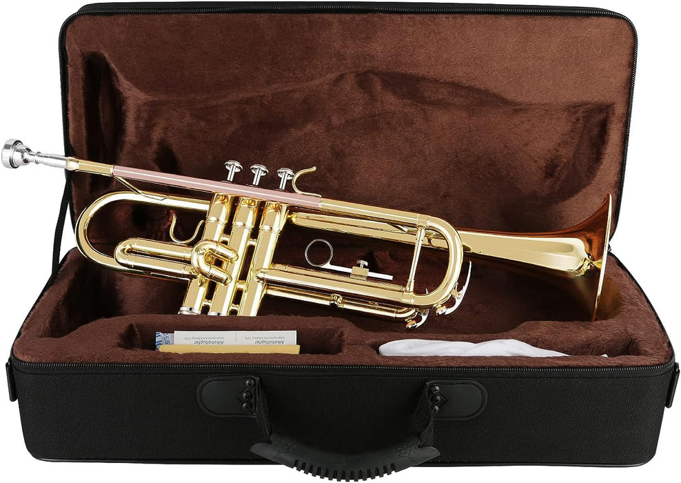 Bb Trumpet with Case, Cleaning Kit and Gloves