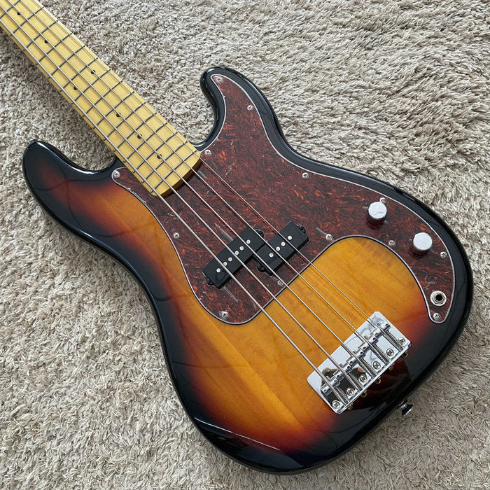 5 Strings Sunburst Electric Bass Guitar (140)