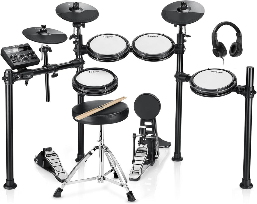 Electronic Drum Set with Headphone, Sticks