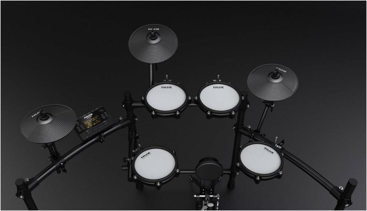 Electronic Drum Set with Mesh Drum Pads