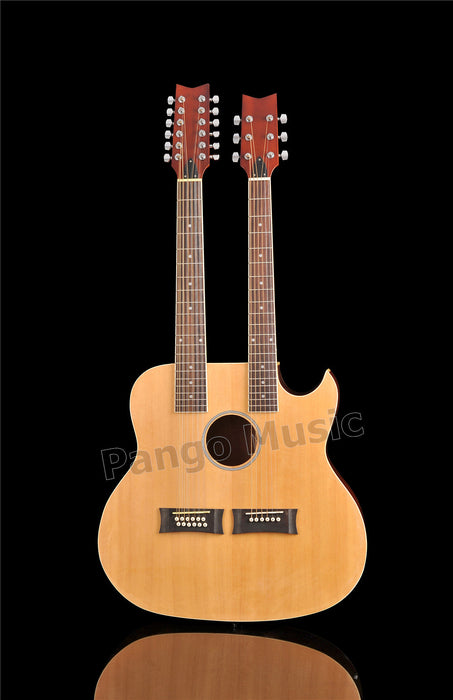 Double Neck Acoustic Guitar of Pango Music (PDN-1212)