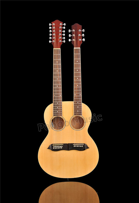 Double Neck Acoustic Guitar of Pango Music (PDN-1215)