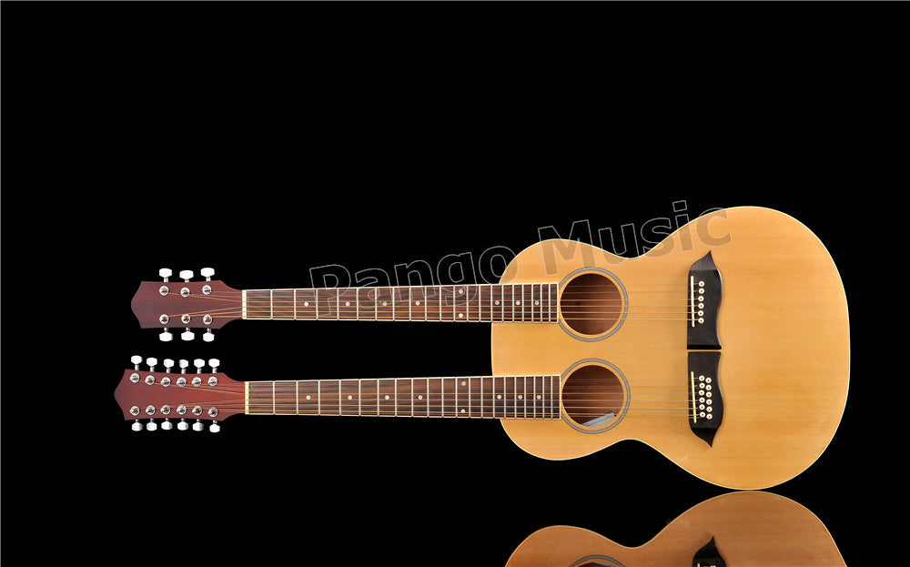 Double Neck Acoustic Guitar of Pango Music (PDN-1215)