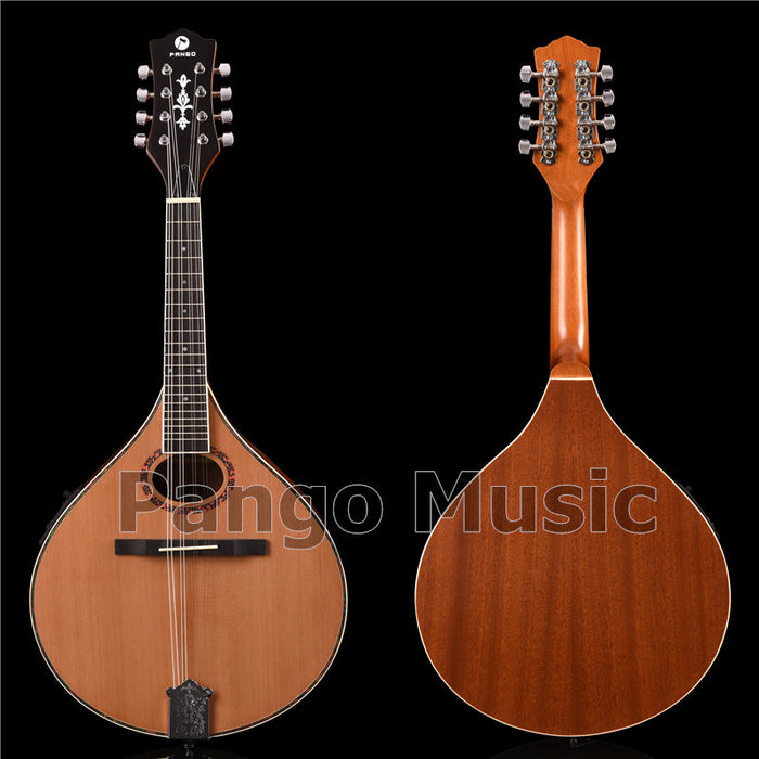 Solid Red Pine Top Bouzouki Mandolin with EQ (PBZ-001)