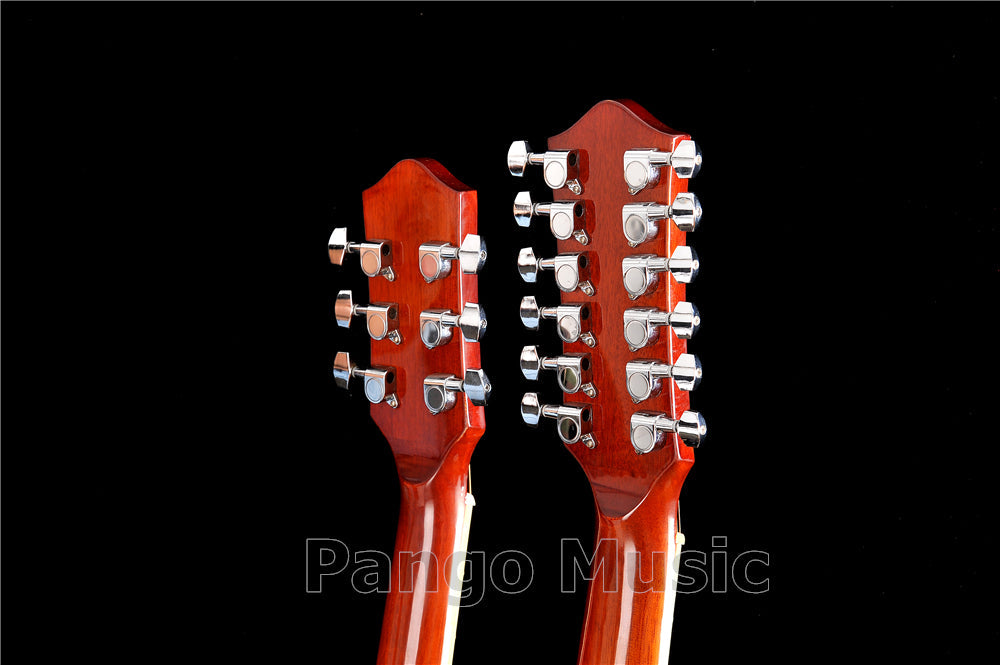 Double Neck Acoustic Guitar of Pango Music (PDN-1215)