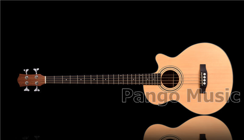 Spruce & Sapele 4 Strings Bass Acoustic Guitar (PWY-058)