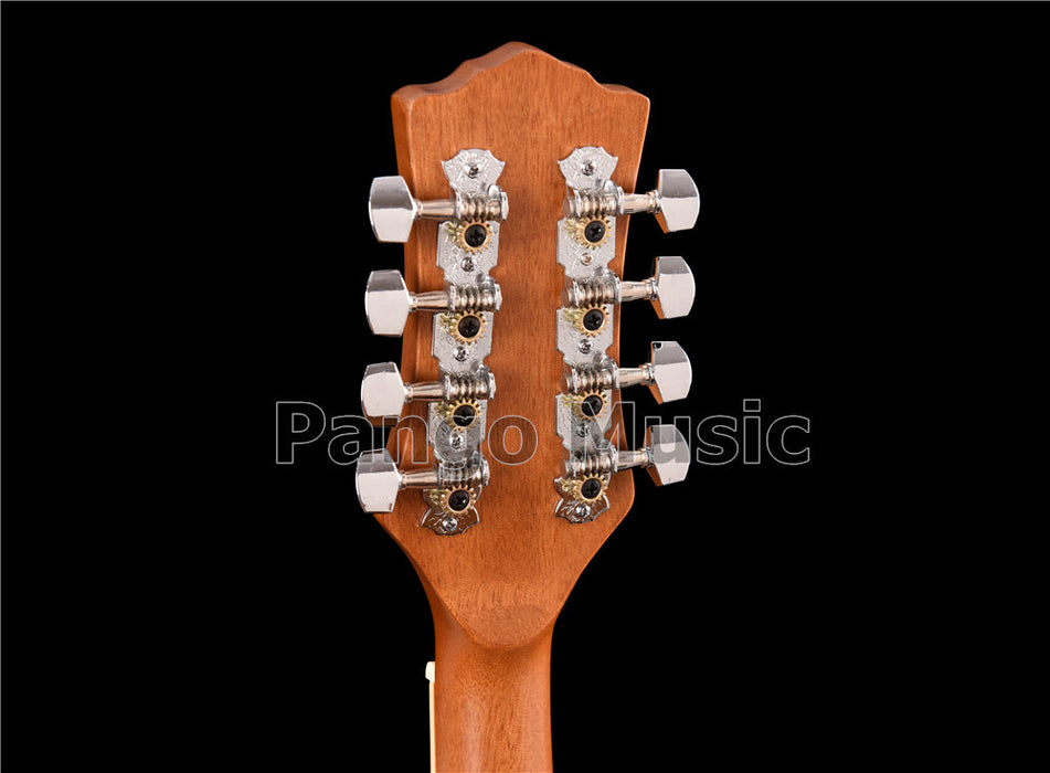 Solid Red Pine Top Bouzouki Mandolin with EQ (PBZ-003)