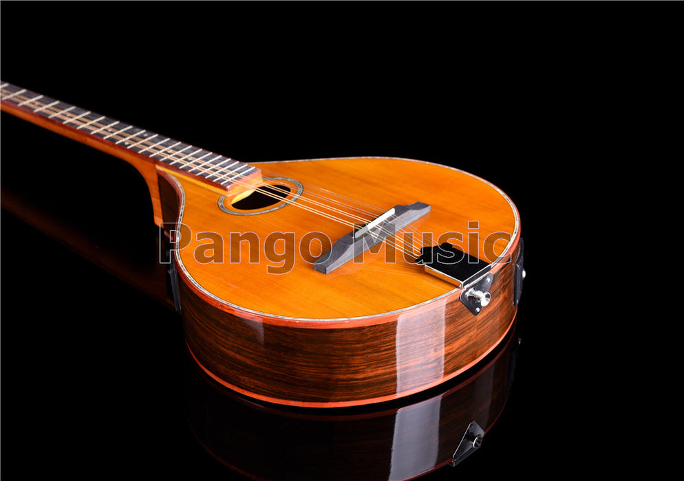 All Solid Wood Bouzouki Mandolin with EQ (PBM-588)