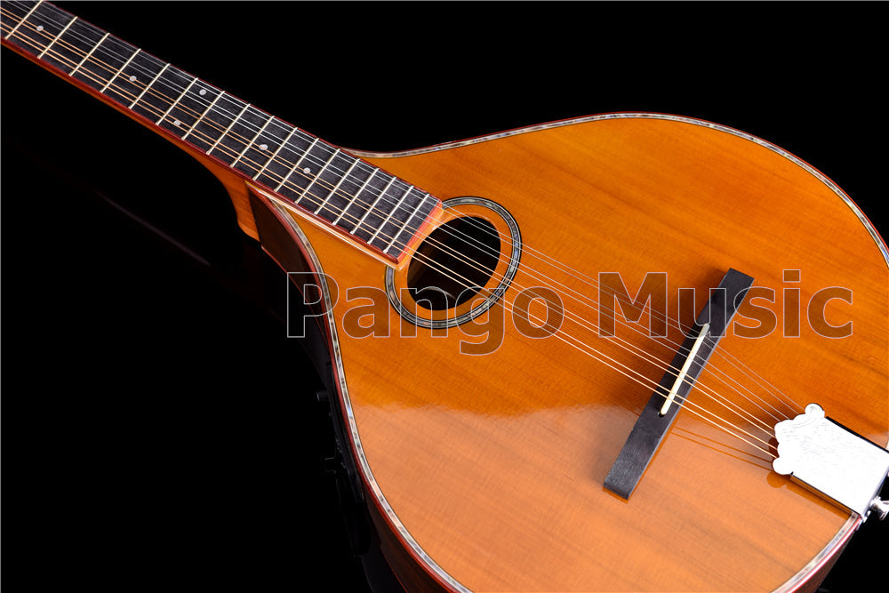 All Solid Wood Bouzouki Mandolin with EQ (PBM-588)