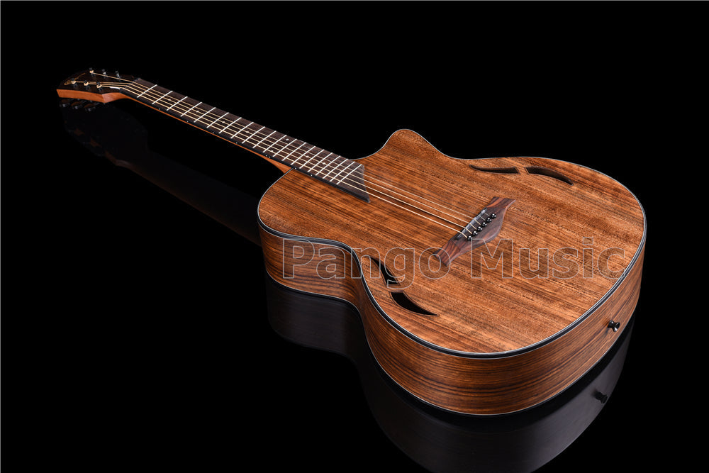 40 Inch Walnut Top, Back & Sides Acoustic Guitar (PWK-023)