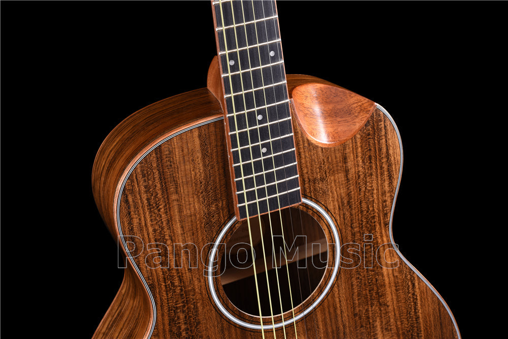 36 Inch All Walnut Wood Acoustic Guitar (PAG-1603)