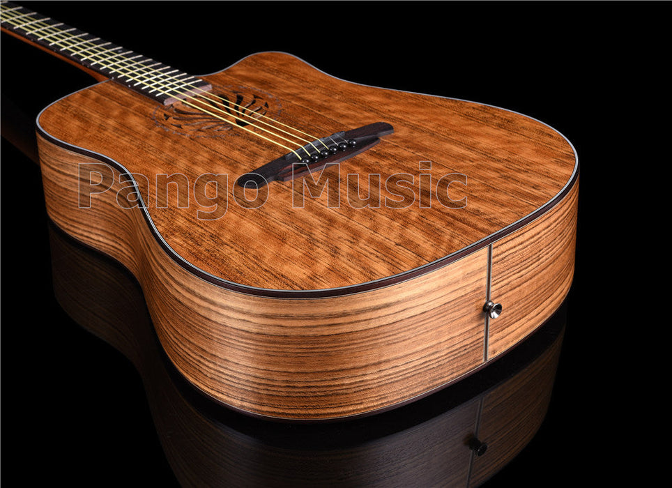 41 Inch All Walnut Wood Acoustic Guitar (PFS-2104)