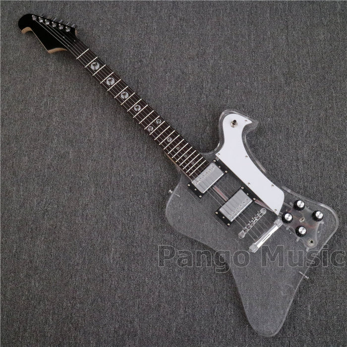 Firebird style Acrylic Body Electric Guitar (PFB-002)