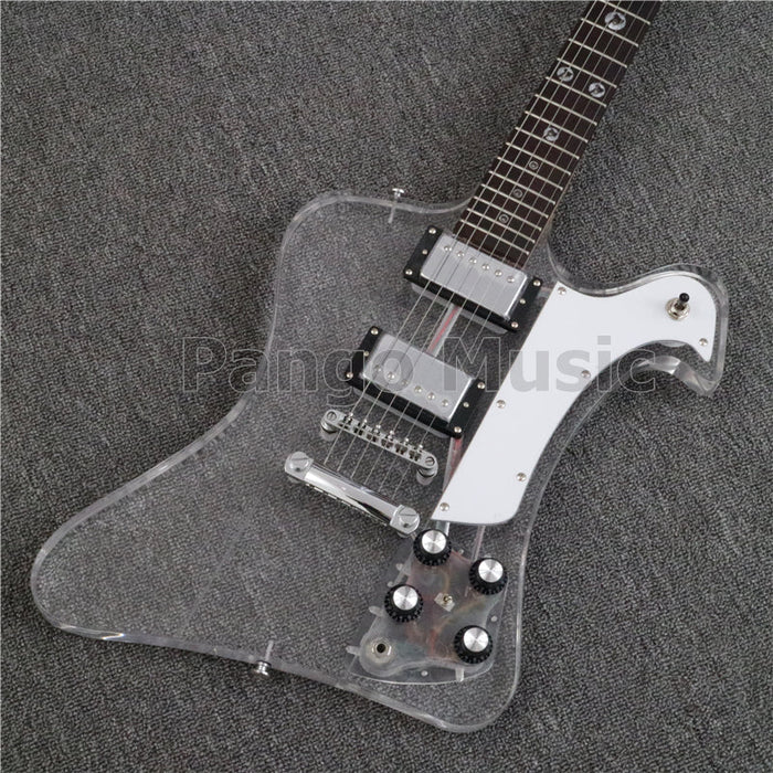 Firebird style Acrylic Body Electric Guitar (PFB-002)