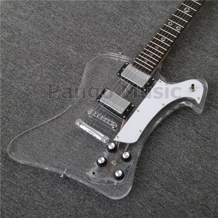 Firebird style Acrylic Body Electric Guitar (PFB-002)