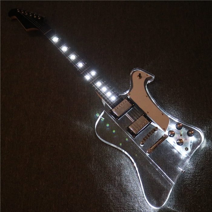 Firebird style Acrylic Body Electric Guitar (PFB-002)