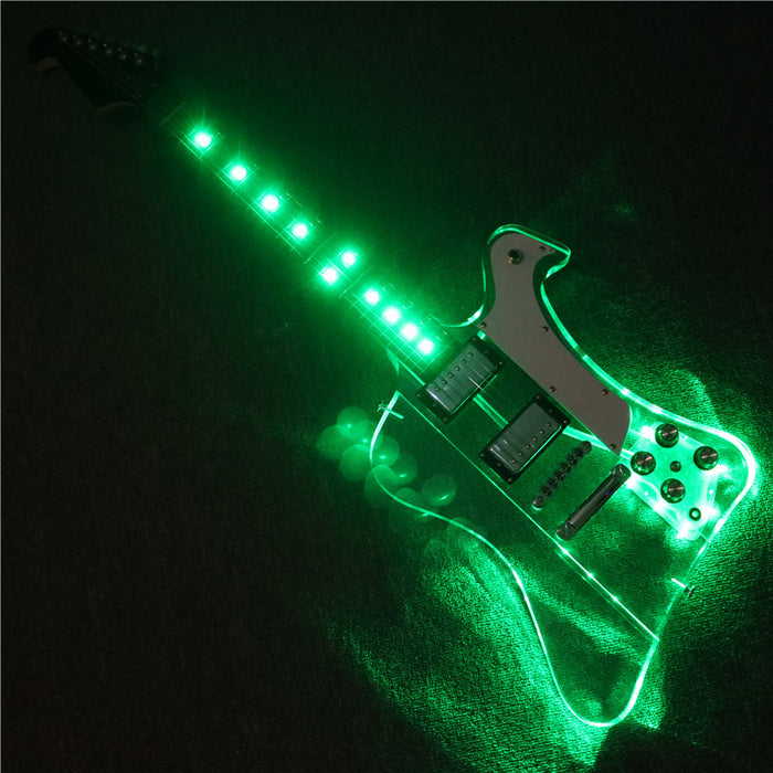 Firebird style Acrylic Body Electric Guitar (PFB-002)