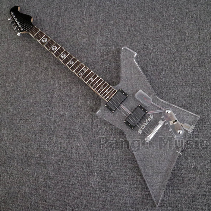 Explorer style Acrylic Body Electric Guitar (PEX-002)