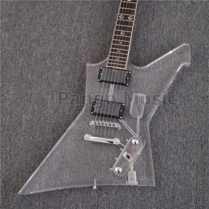 Explorer style Acrylic Body Electric Guitar (PEX-002)