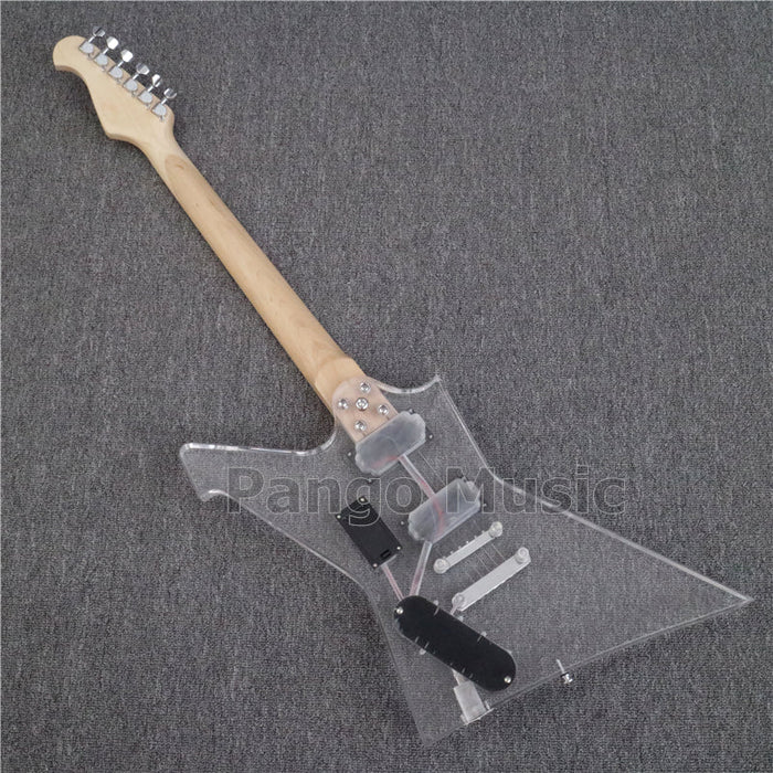 Explorer style Acrylic Body Electric Guitar (PEX-002)