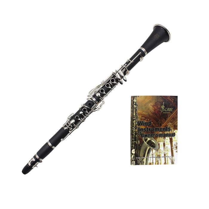 Bb Clarinet 17 Key Bakelite Clarinets with Nickel Silver Key (1A0C)