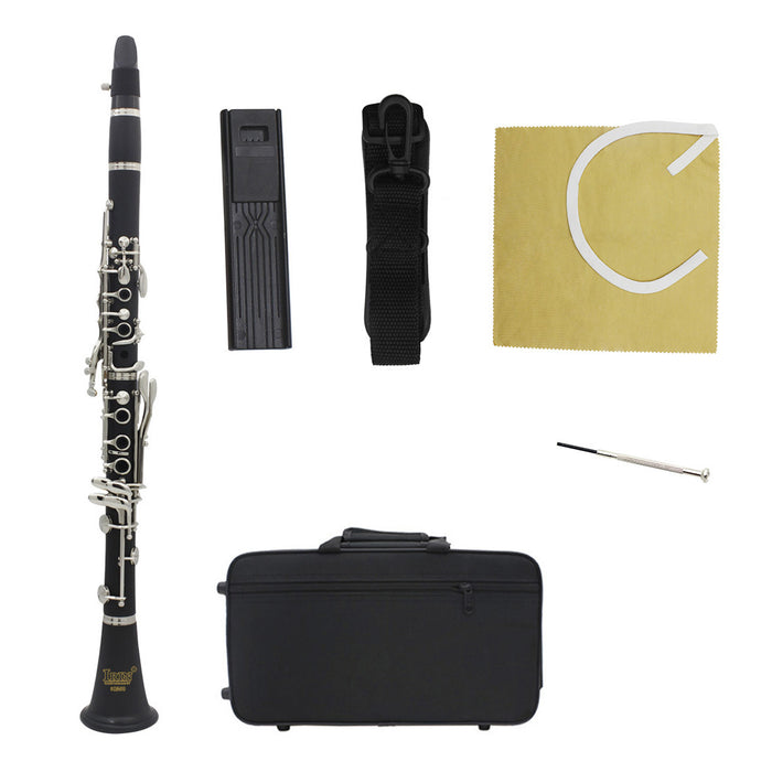 Bb Clarinet 17 Key Bakelite Clarinets with Nickel Silver Key (71A4)