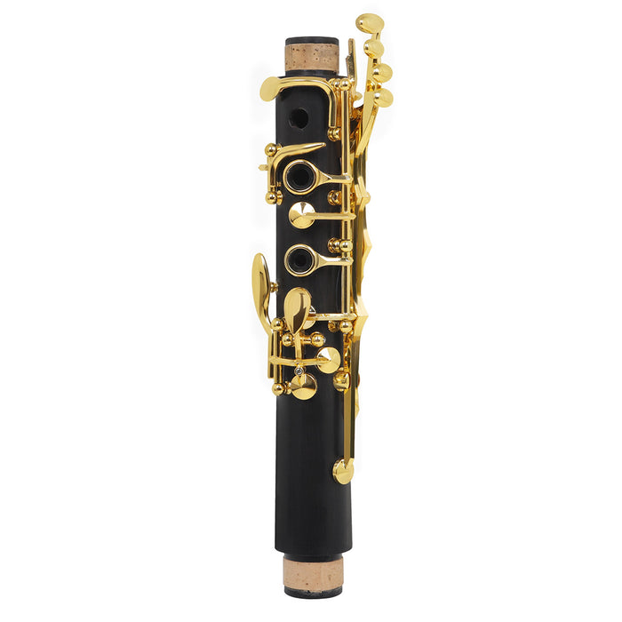 Bb Clarinet 17 Key Ebony Clarinets with Gold Key (SLADE-01)